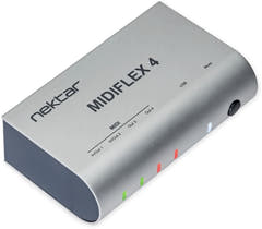 Nektar MIDIFLEX 4 MIDI-koskettimet