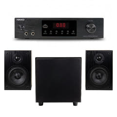 Nikko Active Hifi -järjestelmä ja vahvistin