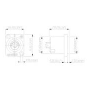 Neutrik NL4MP Alustaliitin