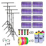 Sulkapallon täydellinen paketti 4 kentälle