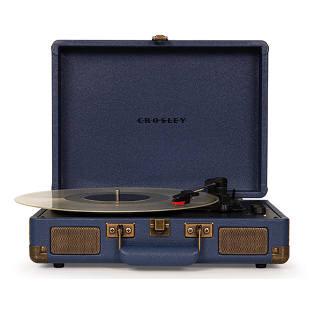 Crosley Cruiser Plus Levysoitin Kaksisuuntainen Bluetooth (Laivastonsininen)