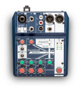 Soundcraft Notepad 5-kanavainen pöytämikseri USB:llä.