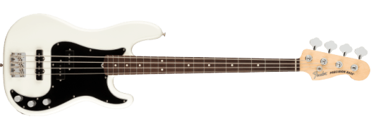 Fender American Performer Precision Electric Bass (Arctic White)