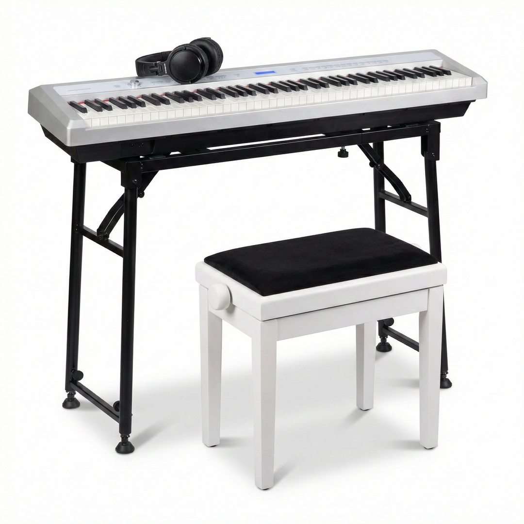 Grooveland P22 Sähköpiano aloituspaketti (Hvid)