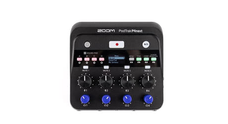 Zoom P4 PodTrak P4next Podcast-tallennin