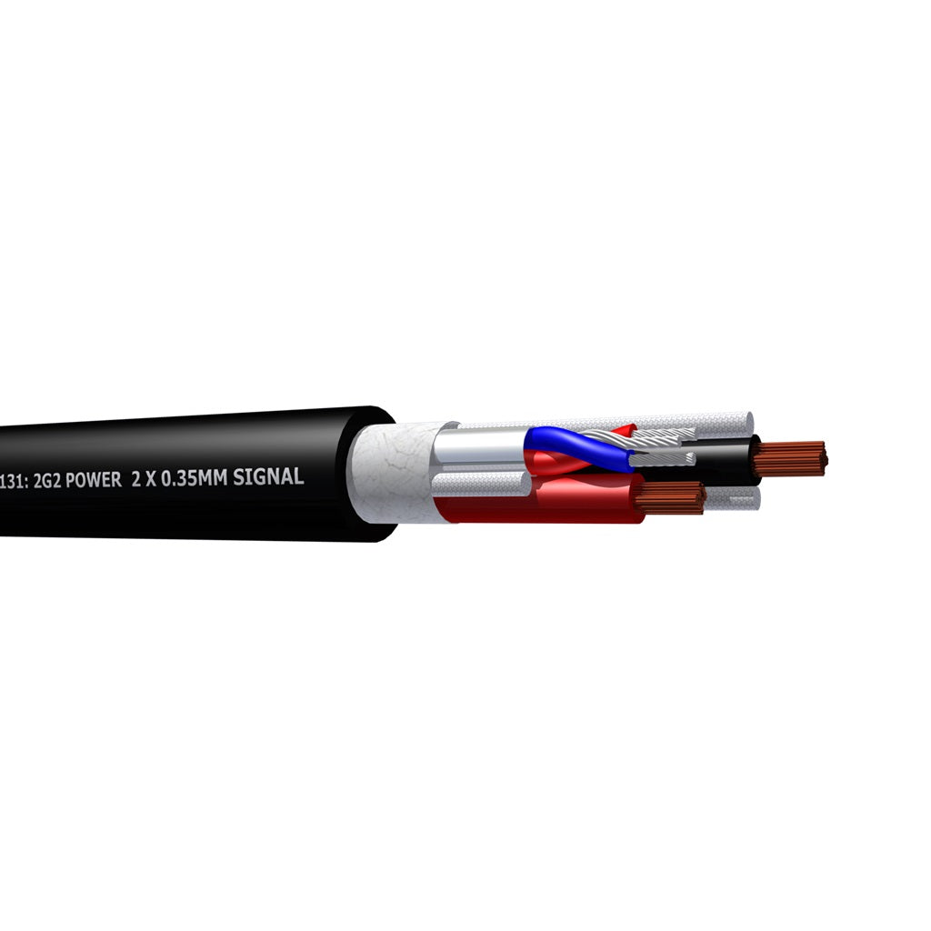 ProCab Signal- ja virtakaapeli 2 x 2 mm² 100 metriä