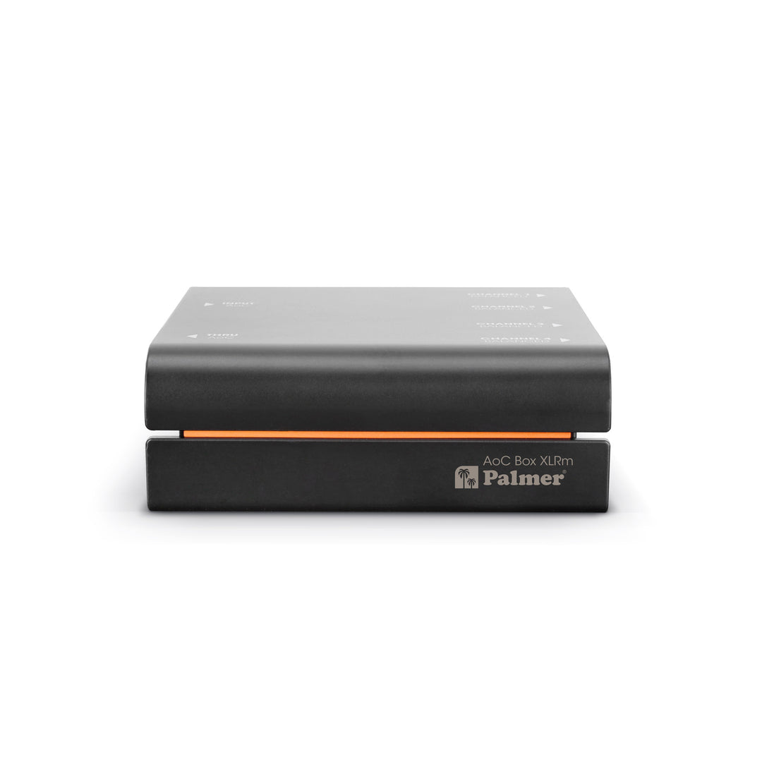 Palmer AoC Box XLRm - Audio over Cat -laatikko etherCONilta 4 x XLR uros