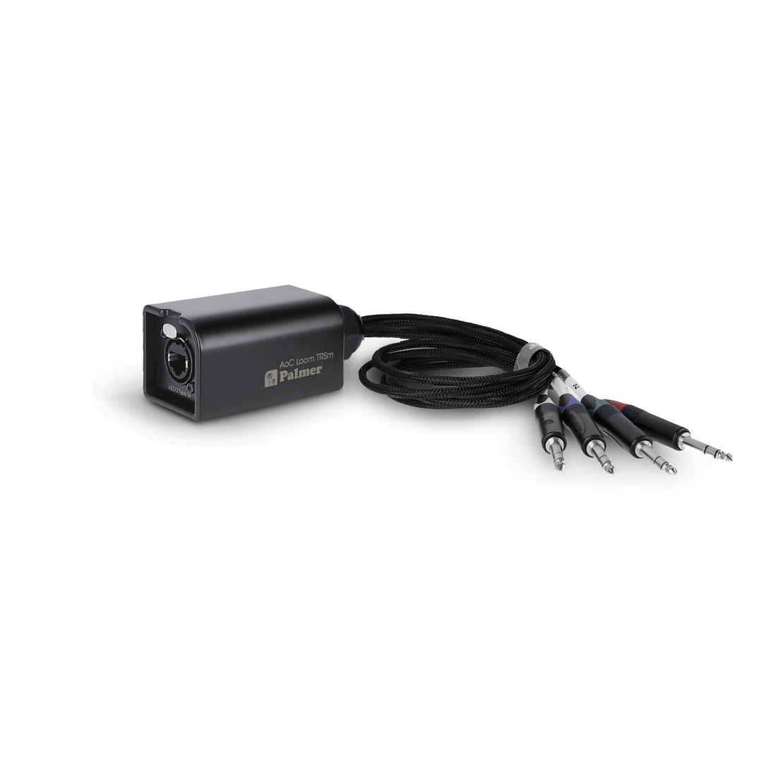 Palmer AoC Loom TRSm - Audiokaapelisetti over Cat fra etherCON til 4 x 6,3 mm TRS-jack