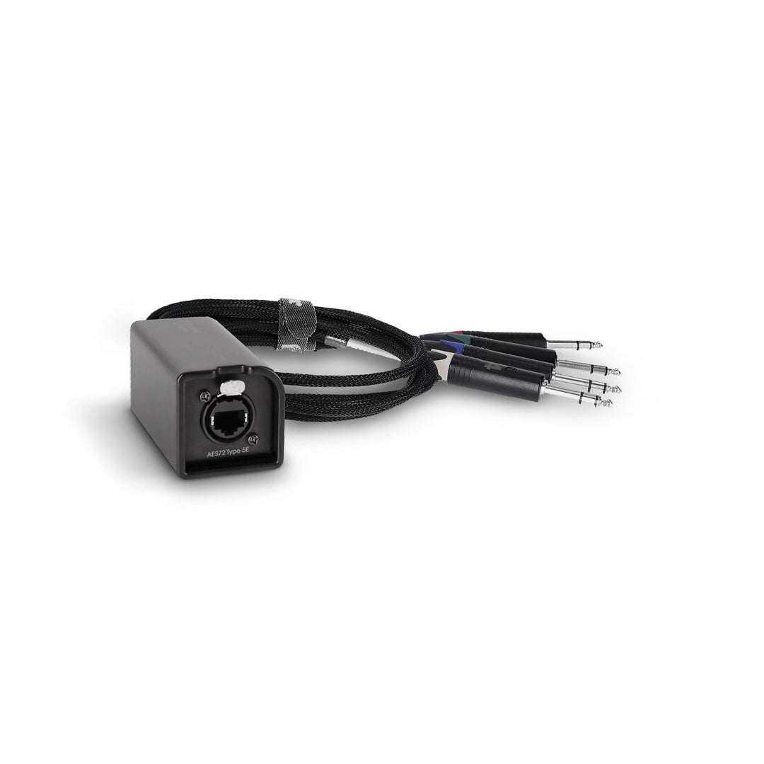 Palmer AoC Loom TRSm - Audiokaapelisetti over Cat fra etherCON til 4 x 6,3 mm TRS-jack