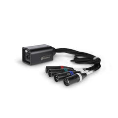 Palmer AoC Loom XLRm - Audio over Cat-kaapeli etherCONilta 4 x XLR-uros