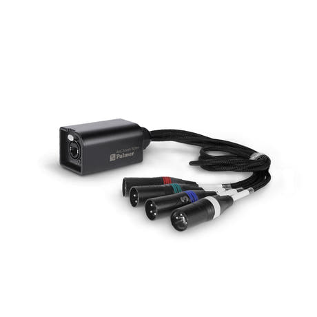Palmer AoC Loom XLRm - Audio over Cat-kaapeli etherCONilta 4 x XLR-uros