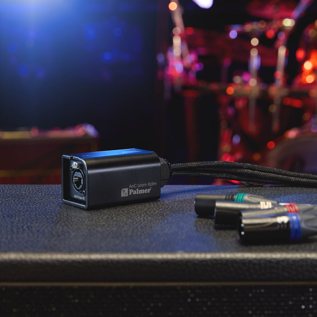 Palmer AoC Loom XLRm - Audio over Cat-kaapeli etherCONilta 4 x XLR-uros