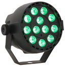 LED Spot Moniväri kaukosäätimellä (12x3W)
