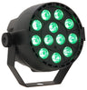 LED Spot Moniväri kaukosäätimellä (12x3W)
