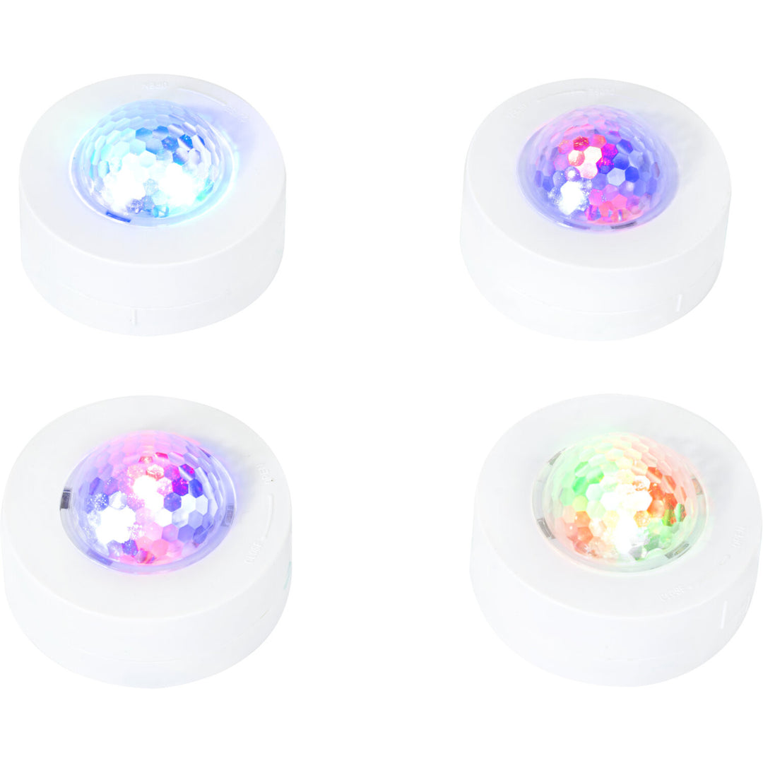Mini astroefekti akulla (4-pakkaus)