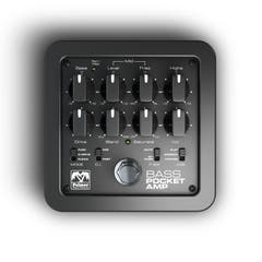 Palmer POCKET AMP BASS - Kannettava bassietuvahvistin
