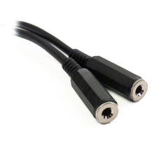 Perfex 3,5mm Kuulokkeiden Jakokaapeli (0,5m)