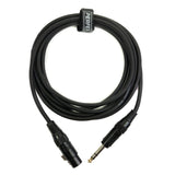 Perfex XLR naaras Balansoitu Jack (3m)