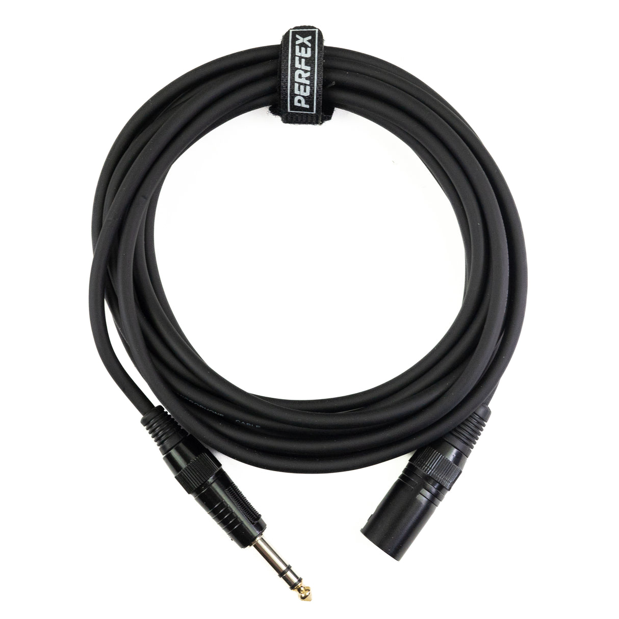 Perfex XLR uros liitin balansoituun jakkiin (5m)