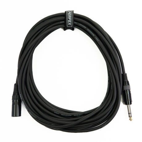 Perfex XLR uros Balansoitu Jack (10m)
