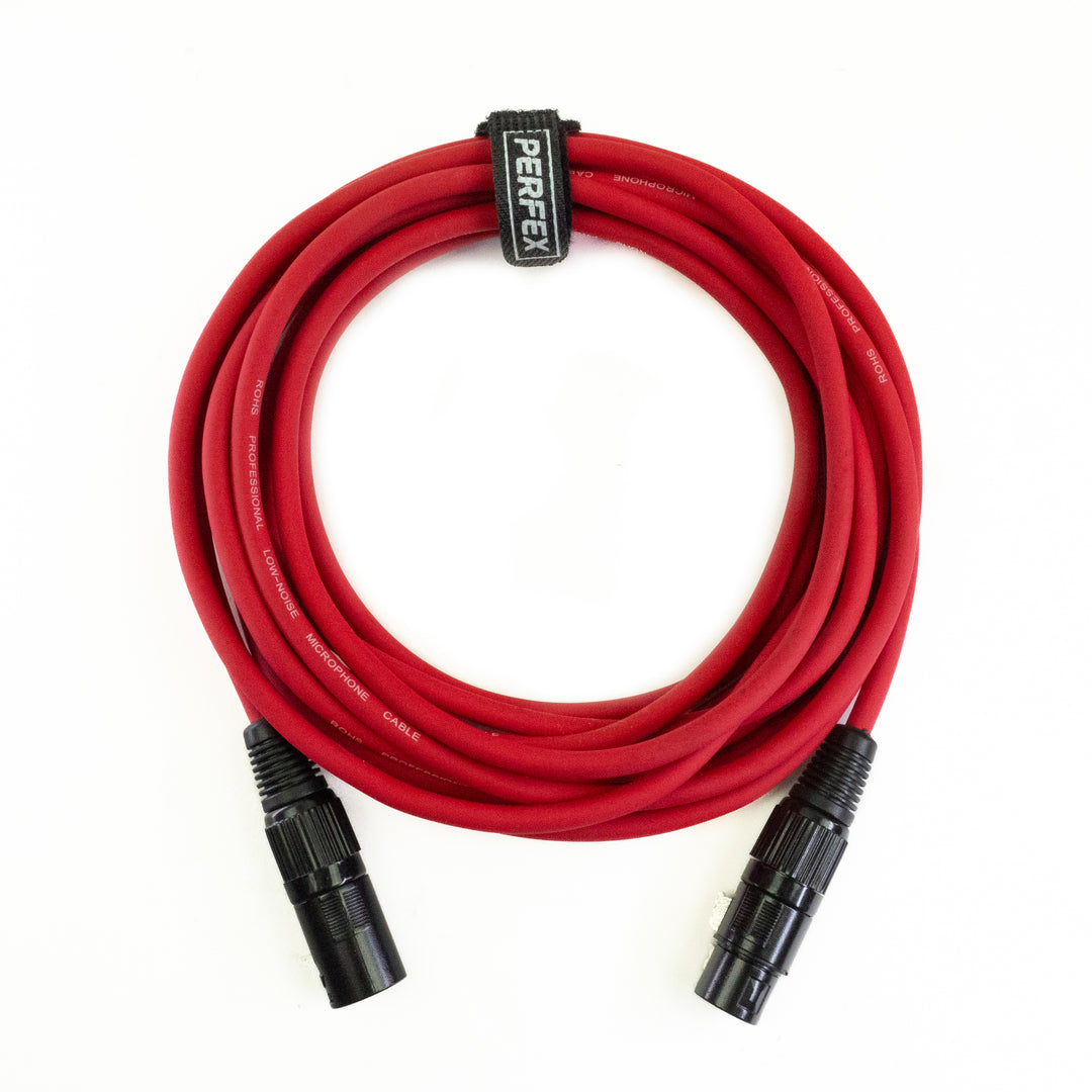Perfex XLR Kaapeli (5m - Punainen)
