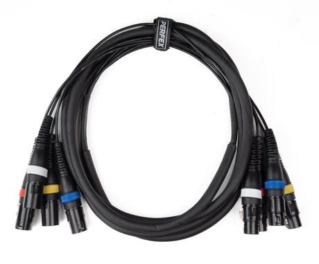 Par-4 multicore XLR uros - XLR naaras (3m)