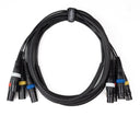 Par-4 multicore XLR uros - XLR naaras (3m)