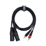 Perfex XLR uros liitin RCA kaapeli (1,3m)