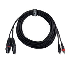 Perfex XLR naaras Phono RCA-kaapeli (6m)