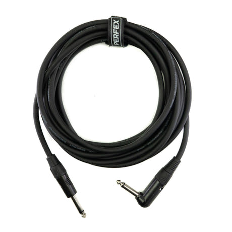Perfex Kulma Jack suora Jack-kaapeli (5m)