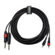 Perfex 2x Jack 2x Phono RCA-kaapeli (6m)
