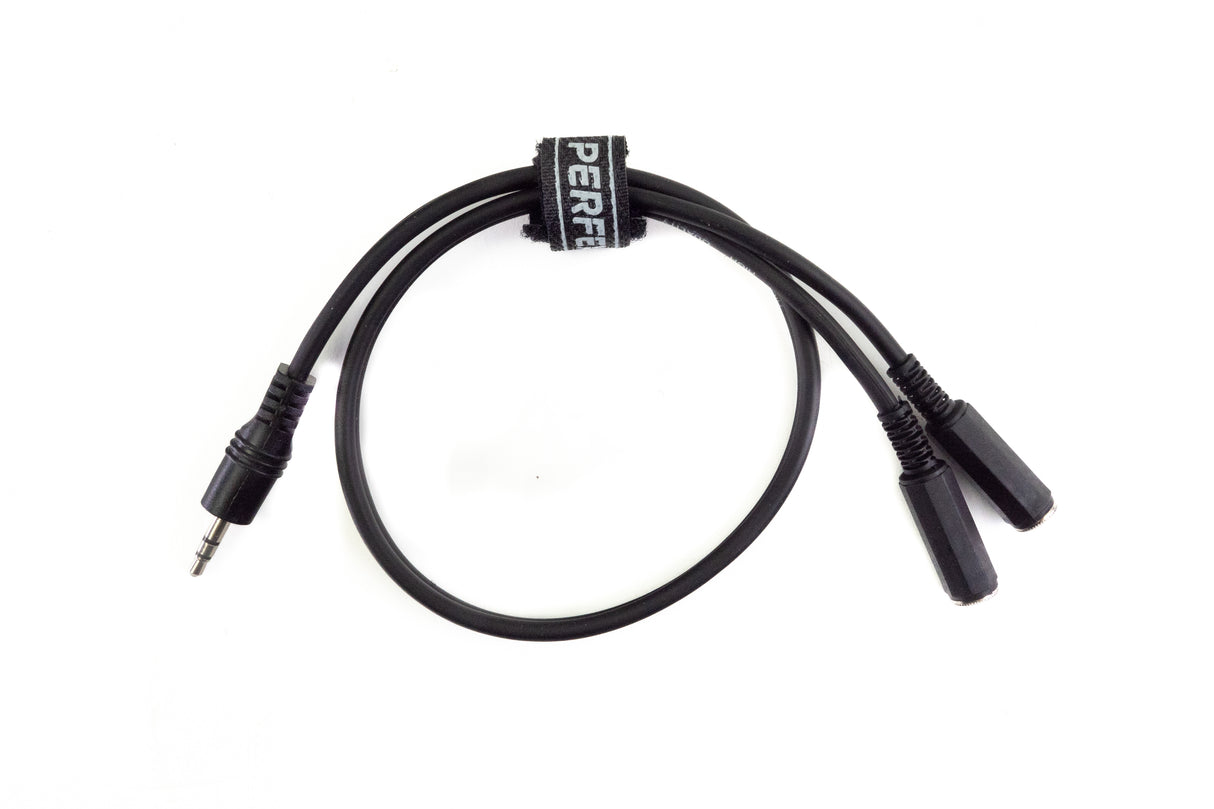 Perfex 3,5mm Kuulokkeiden Jakokaapeli (0,5m)