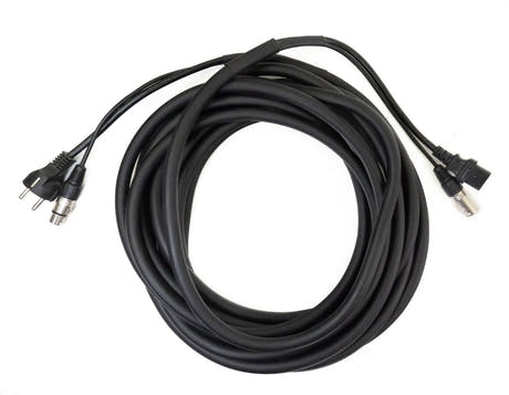 Perfex XLR & IEC Virtakaapeli (Ääni, 10m)