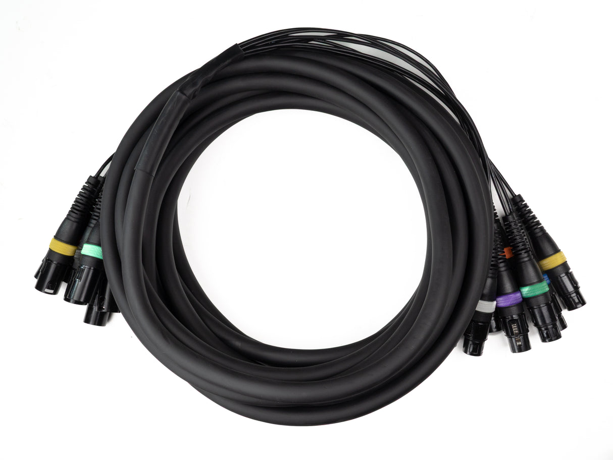 Par-8 multicore XLR uros - XLR naaras (10m)