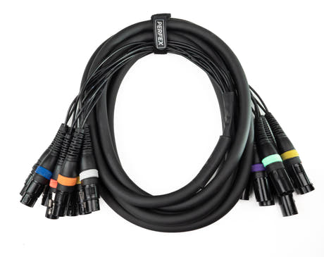 Par-8 multicore XLR uros - XLR naaras (5m)