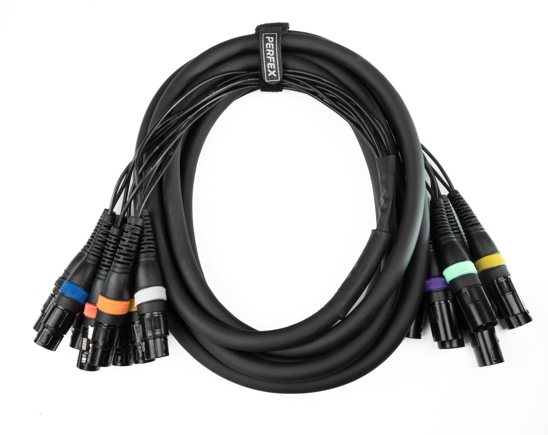 Par-8 multicore XLR uros - XLR naaras (5m)
