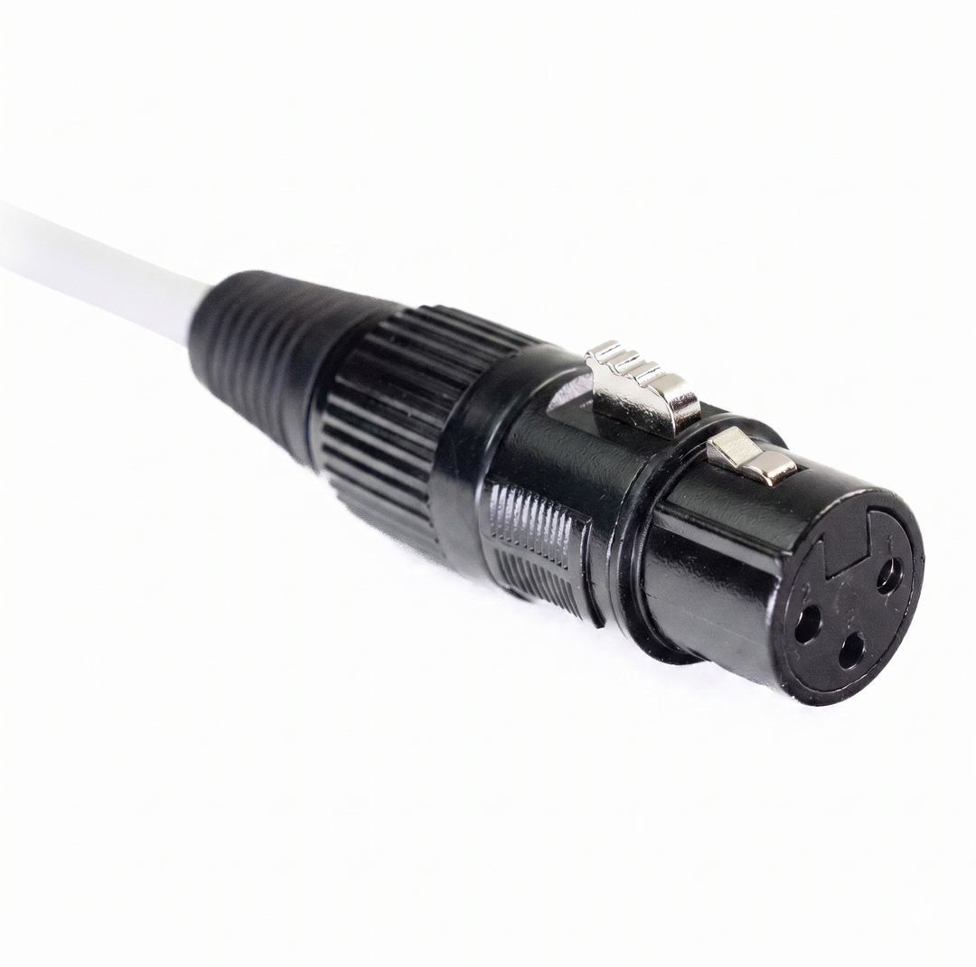 Perfex DMX-kaapeli 3-Pin (10m - Valkoinen)