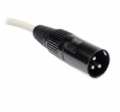 Perfex DMX-kaapeli 3-Pin (1m - Valkoinen)