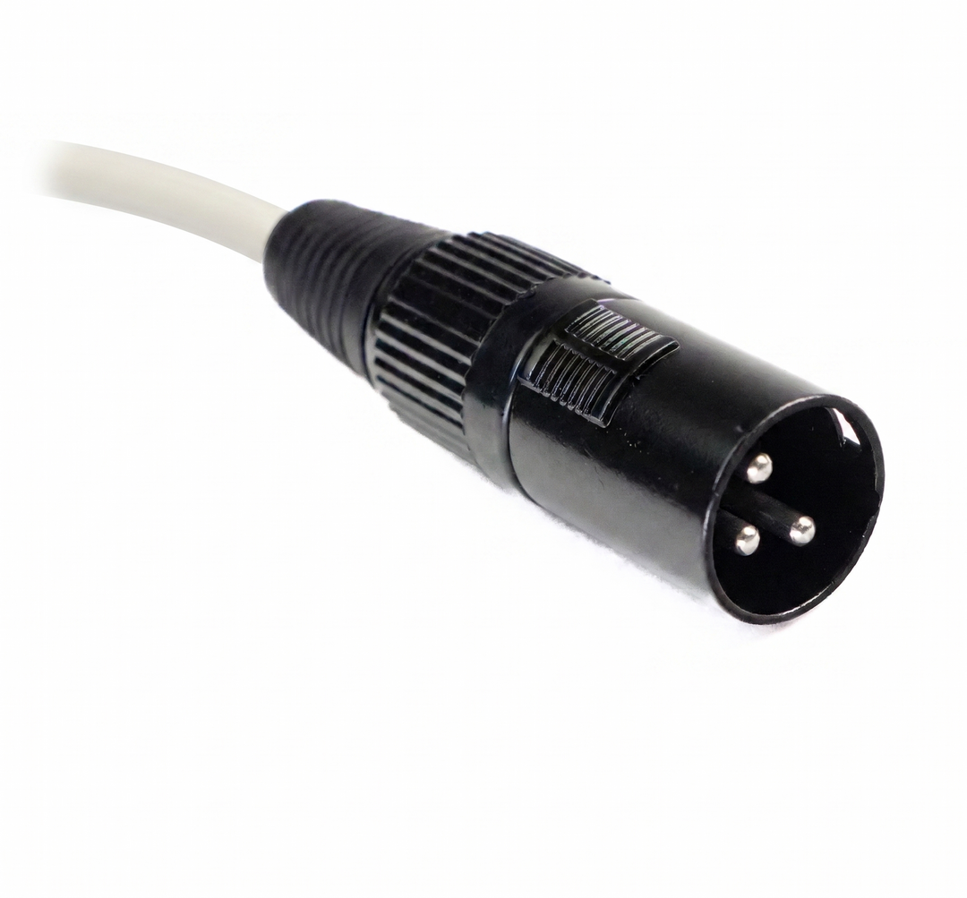 Perfex DMX-kaapeli 3-Pin (1m - Valkoinen)