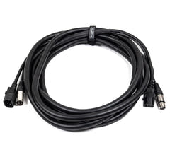Perfex IEC & XLR Monikotslit (DMX, 5m)