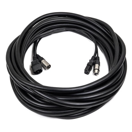 Perfex IEC & XLR Monikotslit (DMX, 10m)