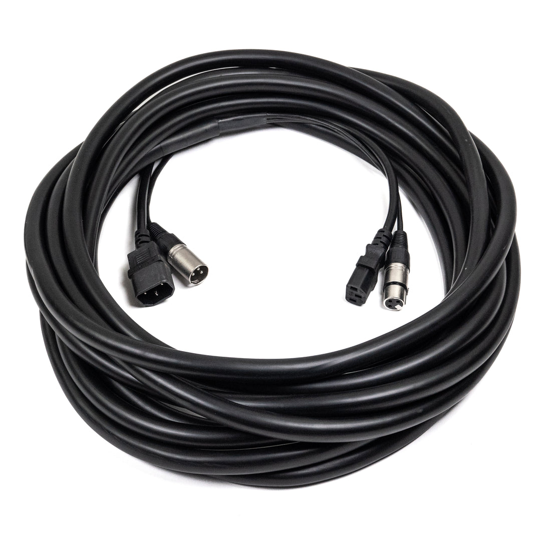 Perfex IEC & XLR Monikotslit (DMX, 10m)