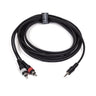 Perfex Minijack 2x RCA Phono Adapterikaapeli (3m)
