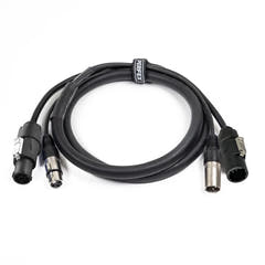 Perfex True1 & XLR Kombikaapeli (DMX, 1m)