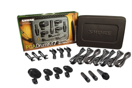 Shure PGA Drumkit 7 Rumpu Mikrofonipaketti