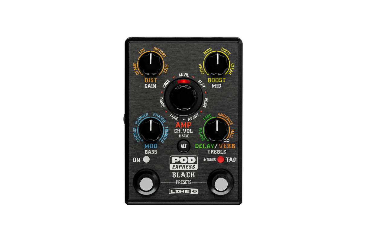 Line6 Pod Express Black Guitar Multi-efekti