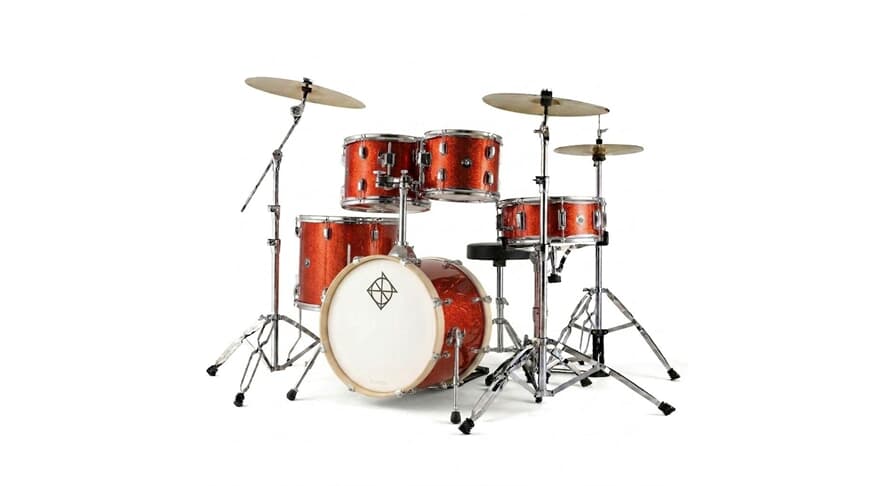 Dixon PODSP518ACPS-EU Spark-rumpusetti 18", Champagne Sparkle