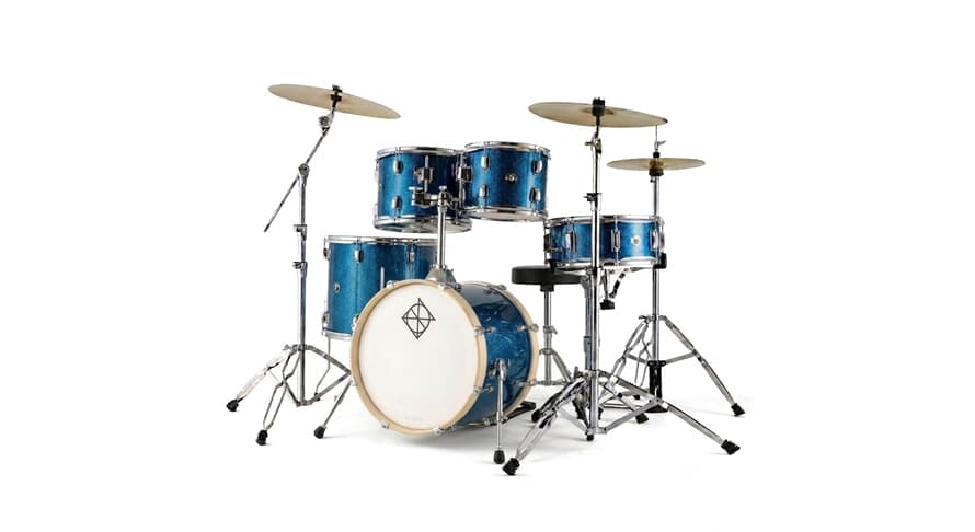 Dixon PODSP518AOBS-EU Spark-rumpusetti 18", Ocean Blue Sparkle