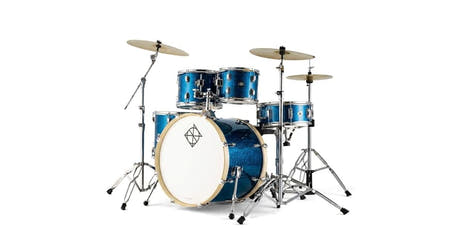 Dixon PODSP522AOBS-EU Spark-rumpusetti 22", Ocean Blue Sparkle