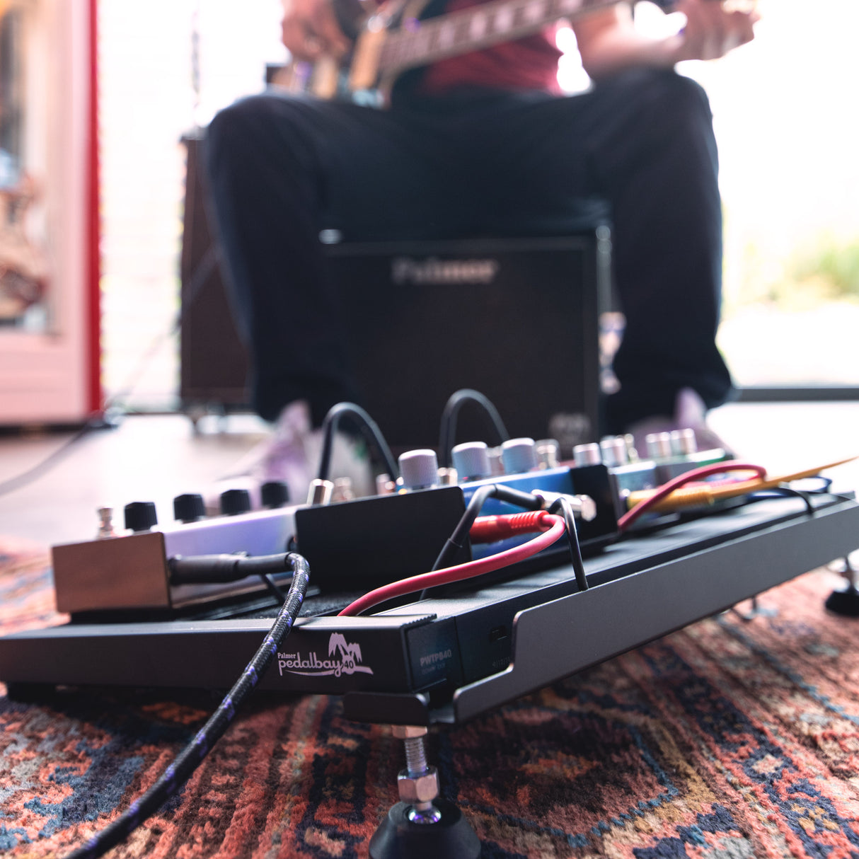 Palmer Pedalbay® 40 PB - Pedalboard inkl. WTPB40-strømbarre